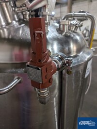 Image of 500 Liter Precision Stainless 316L Stainless Steel Jacketed Mixing Tank 16