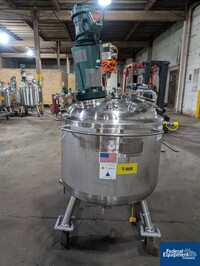 Image of 300 Liter Precision Stainless Reactor, 316L S/S, 45/100# 04