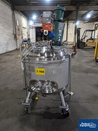 Image of 300 Liter Precision Stainless Reactor, 316L S/S, 45/100# 06