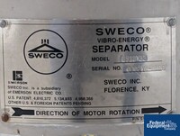 Image of 18" Sweco Screen, S/S, Two Deck 02