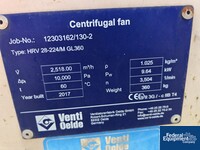 Image of 20 HP Venti Oelde Blower, Type HRV 28-224/M GL360, S/S 02