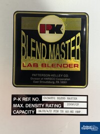 Image of 8 Quart P-Kelley Blend Master Twin Shell Blender, S/S 02