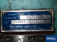 Image of Kinney KC-15 Vacuum Pump, 3 HP 12