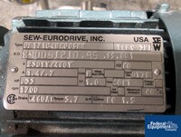 Image of 3 Cu Ft Keith Machinery Twin Shell Blender, S/S 09