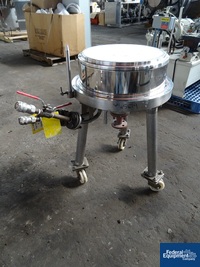 Image of 0.2 Sq Meter 3V Cogeim Nutsche Filter Dryer, Hastelloy C276 24