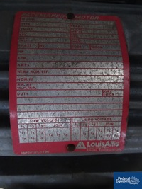Image of 20 Gal Pfaudler Reactor, 316L S/S and Glass,12/100# 17