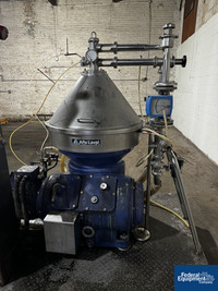 Image of Alfa Laval Disc Centrifuge, Model VNPX 510 SGD 34 GS 06