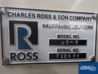 Image of 2 Gal Ross Planetary Mixer, Model VMC 2, S/S 07