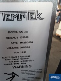 Image of 3 Ton Temptek Chiller, Model CG-3W 02