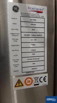Image of 200 Liter GE Healthcare  XDR-200 Bioreactor 13