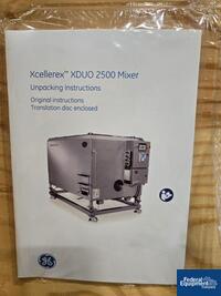 Image of 2,500 Liter GE XDUO 2500 Single-Use Mixer 08