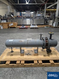 Image of 7 Sq Sq Pfaudler Heat Exchanger, C/S, 150/150# 04