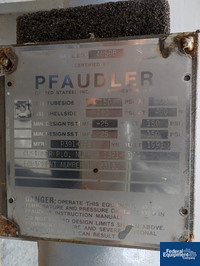 Image of 3 Sq Sq Pfaudler Heat Exchanger, C/S, 150/150# 02