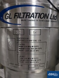 Image of .03 Sq Meter Gl Filtration Nutsche Filter Dryer, Model FD200 Glovebag 02