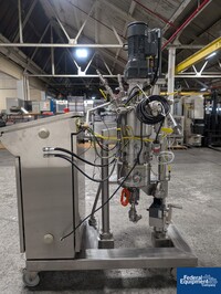 Image of .03 Sq Meter Gl Filtration Nutsche Filter Dryer, Model FD200 Glovebag 04