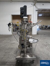 Image of .03 Sq Meter Gl Filtration Nutsche Filter Dryer, Model FD200 Glovebag 05
