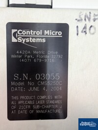 Image of Control Micro Systems Laser, Model CMS-5250C 02