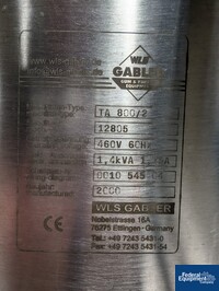 Image of WLS Gabler Spheronizing Pelletizing Line with Dual DE40/100 Twin Screw Extruders 72