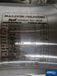 Image of 10 Cu Ft PK Twin Shell Blender, S/S 07