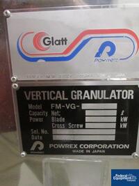 Image of 25 Liter Powrex Granulating Mixer in Isolator, S/S 08