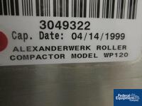 Image of Alexanderwerk Roller Compactor, Model WP120X40V, S/S 11