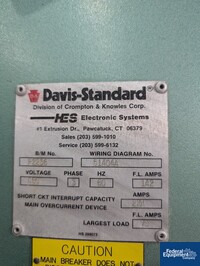Image of 2.5" Davis Standard Extruder, 24:1, 50 HP 19