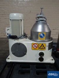 Image of GEA WESTFALIA CENTRIFUGE, MODEL CTC1-06-107, S/S 03
