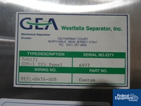 Image of GEA WESTFALIA CENTRIFUGE, MODEL CTC1-06-107, S/S 12