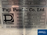 Image of LCI Marumerizer Spheronizer, model ML-400TG 03