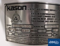 Image of 24" Kason Screener, model K24-1-SS, Single Deck 02