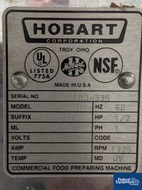 Image of 20 Quart Hobart Mixer, S/S, Model A-200 02