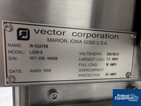 Image of Vector Coating Pan, Model LDCS 3, S/S 02