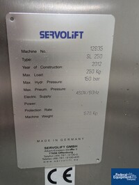 Image of ServoLift Drum Handler, Model SL250 02