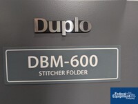 Image of Duplo Booklet Maker, Model DBM-600 10