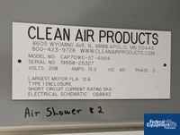 Image of Clean Air Products Air Shower, Model CAP701KD-ST-4954 02