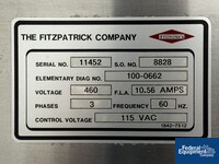 Image of D6A Fitzpatrick Fitzmill, S/S, Screw Feed 26