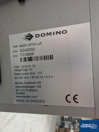 Image of Domino Case Label Printer, Model M400-CW100-Left 02