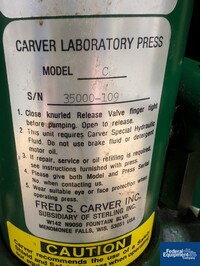 Image of Carver Platen Press, Model C 09