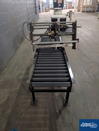 Image of Gottscho Wrapaprinter Hot Stamp Printer, model 2000RH, with Roller Conveyor 05