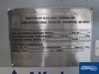 Image of 1,630 Sq Ft Alfa Laval Plate Heat Exchanger, 304 S/S, 150# 05