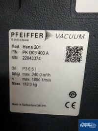 Image of Oerlikon Balzers Coating System, Type INUBIA B6.1 16