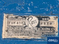 Image of 200 Gal Ross Double Planetary Mixer, S/S, HDM 200 02