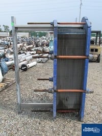 Image of 560 Sq Ft Alfa Laval Plate Heat Exchanger, S/S, 150# 03