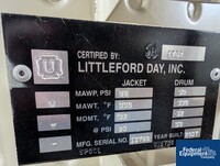 Image of 212 Cu Ft Littleford Mixer Dryer, Model VT 6000 D, S/S, Vac., JKT. 52