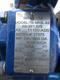 Image of 3" x 1.5" Innomag Centrifugal Pump, c/s-Fluroplastic Lined 09