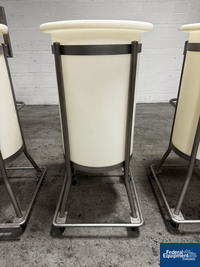 Image of (3) 200L Portable Plastic Mix Tanks with Mixer 03