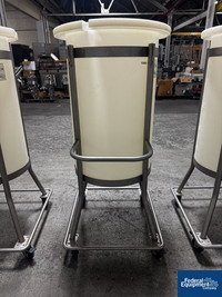 Image of (3) 200L Portable Plastic Mix Tanks with Mixer 19