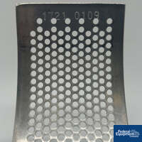 Image of 0.109" (7-Mesh) Round Hole Screen for Fitzpatrick L1A, SLS and IR220, OEM Part# 1721 0109 04