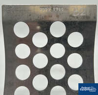 Image of 0.750 " (3/4"-Mesh) Round Hole Screen for Fitzpatrick M5A Fitzmills, OEM Part# 1511 0750 04