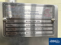 Image of 320 Liter Bowman & Archer Stainless Steel Mixing Tank 02
